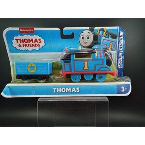 Thomas & Friends Motorized Toy Train Thomas Engine & Cargo Car Fisher-Price Ages